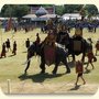Rekonstrukcja bitwy - obchody Festiwalu Słoni w Surin